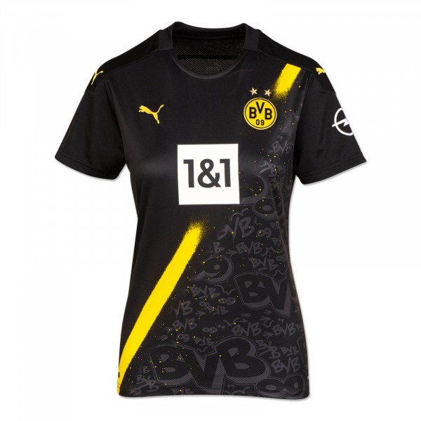 Maglia Borussia Dortmund Away Donna 20/21 Nero